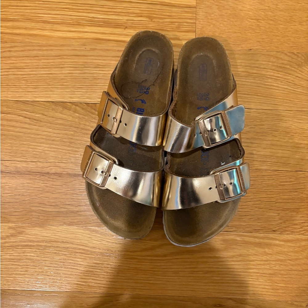 Women’s Rose Gold Birkenstocks
